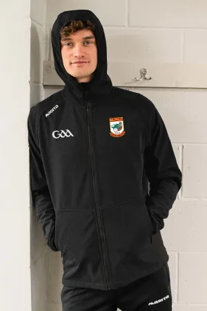 Ballykelly GFC Pop Up Shop Tara Style Black Softshell Hoodie Jacket Kids