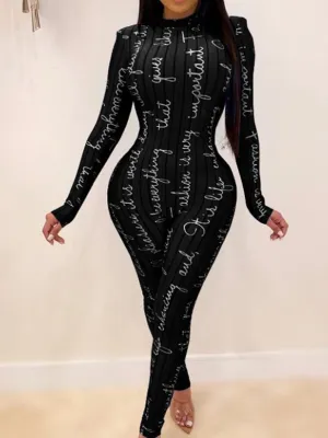 Becca Print 1PC Jumpsuit Plus