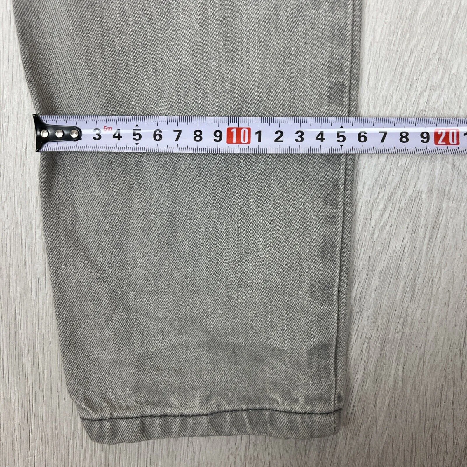 Bellfield Mens Grey Skinny Jeans Size 30