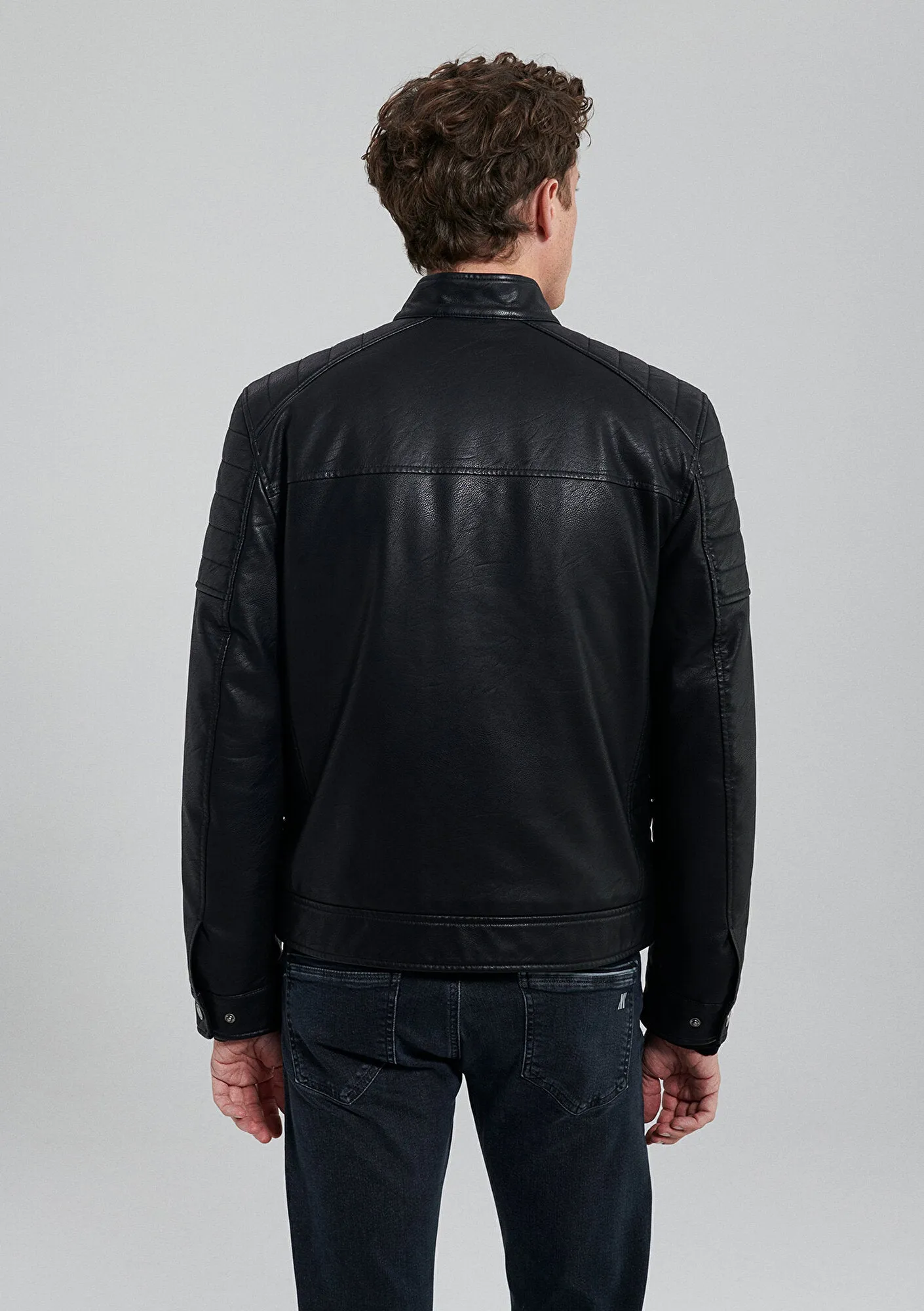 Black Biker Jacket