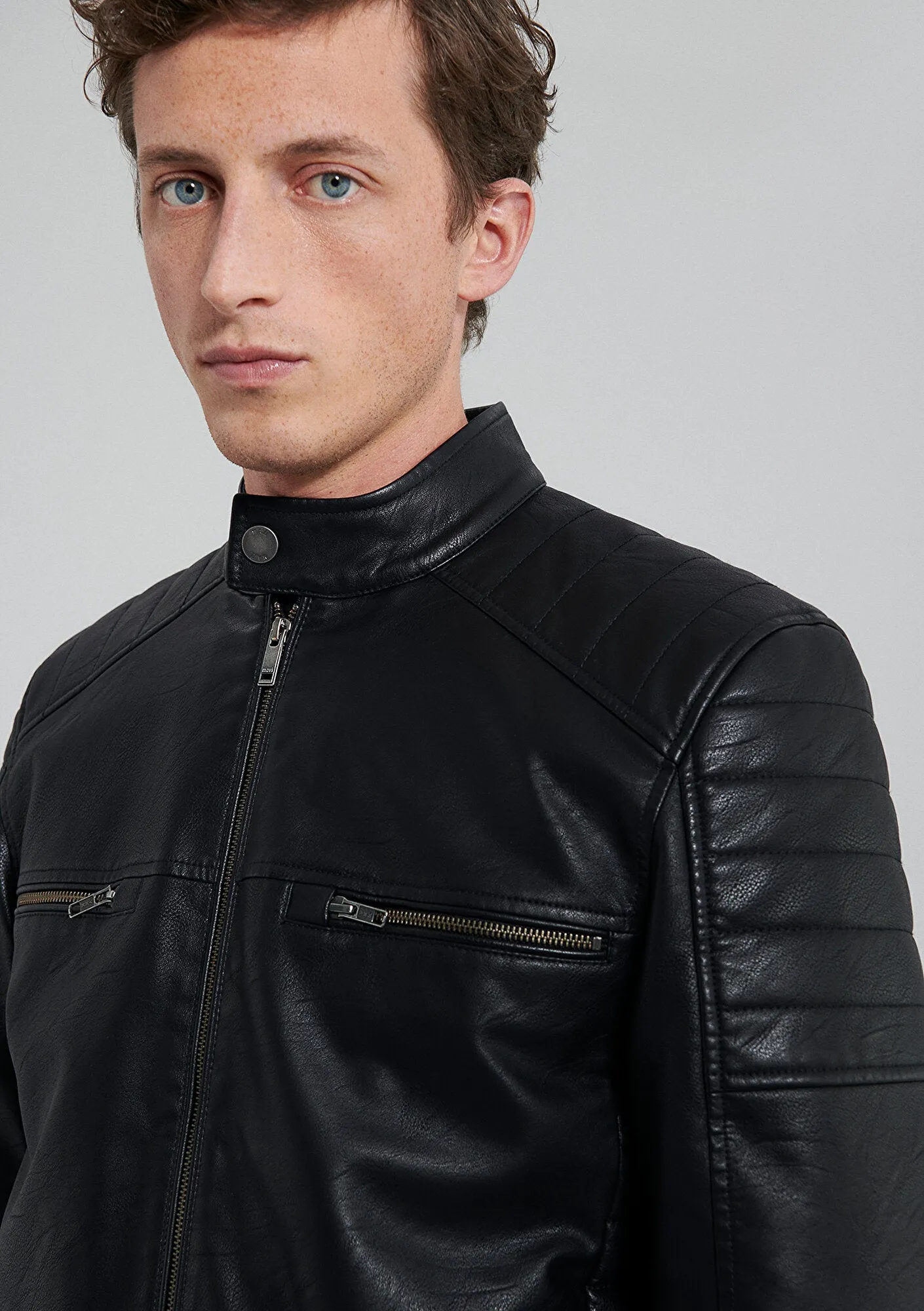 Black Biker Jacket