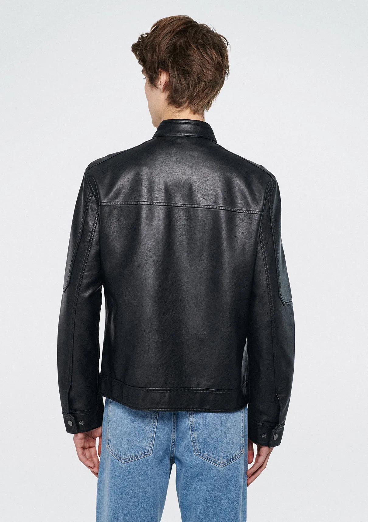 Black Biker Jacket