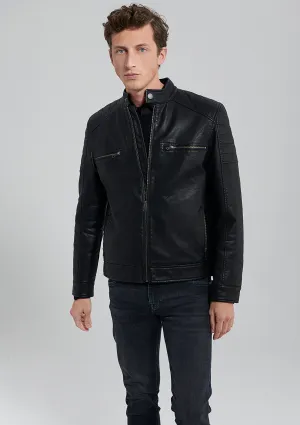 Black Biker Jacket