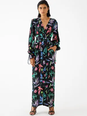 Black Botanica Jumpsuit