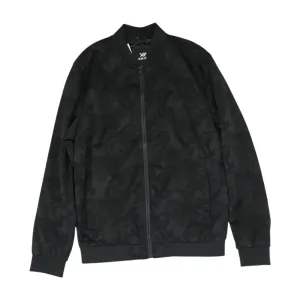 Black Camo Bomber Jacket