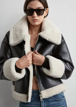 Black Faux Leather Jacket