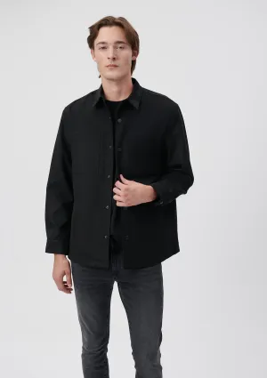 Black Faux Suede Jacket