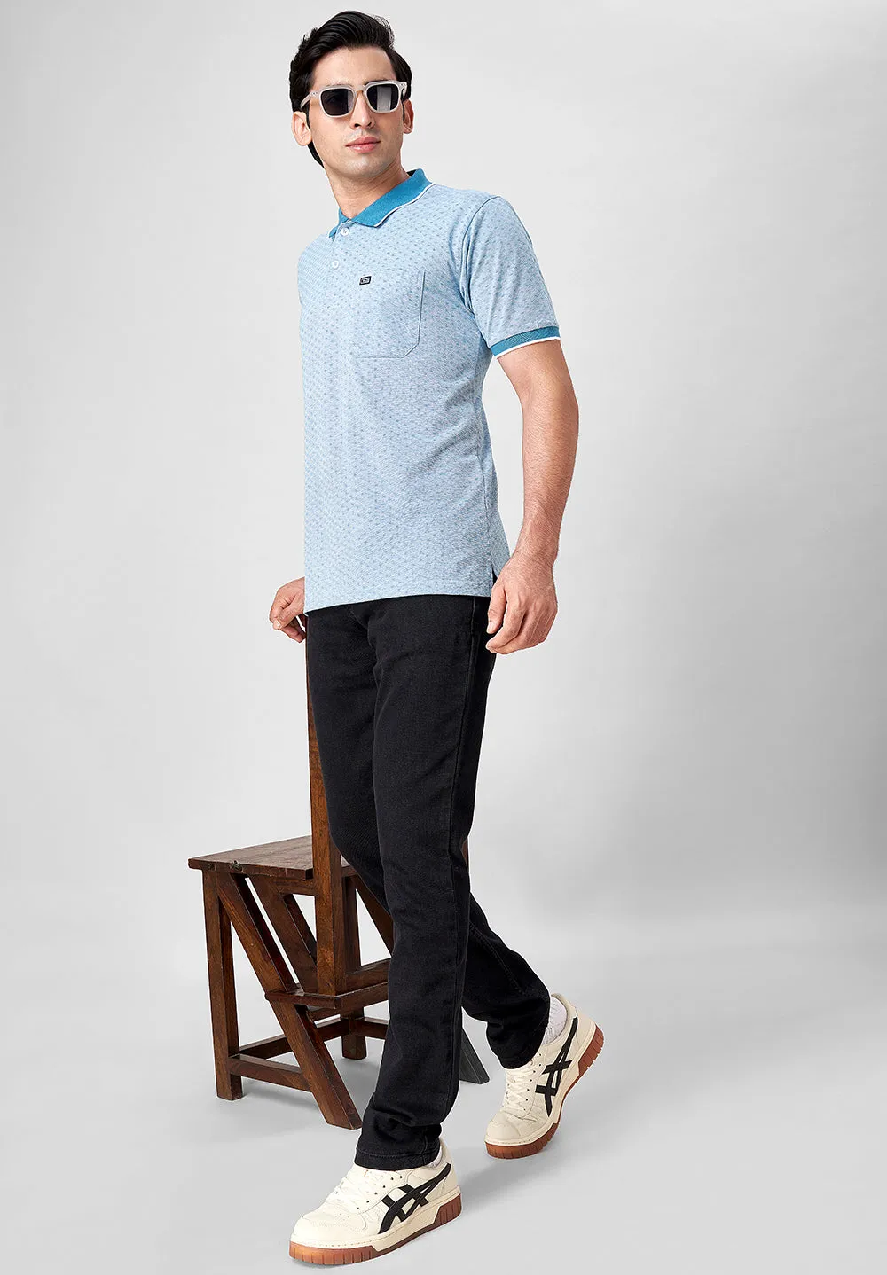 Black Plain Slim Fit Jeans - S42930