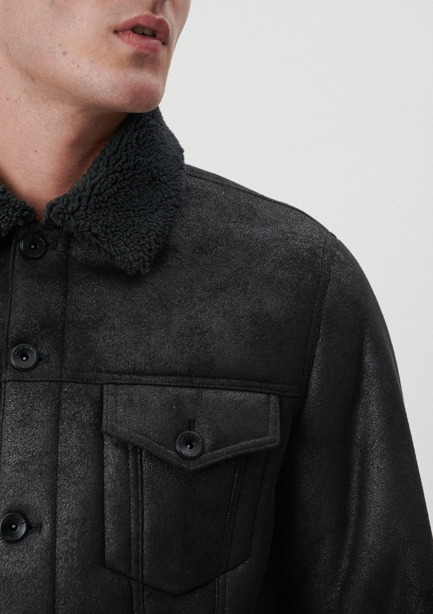 Black Sherpa Jacket