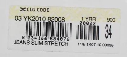 Black Wash Cotton Stretch Slim Fit Jeans