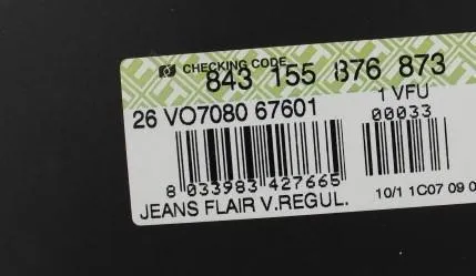 Blue Wash Cotton Stretch Slim Fit Jeans