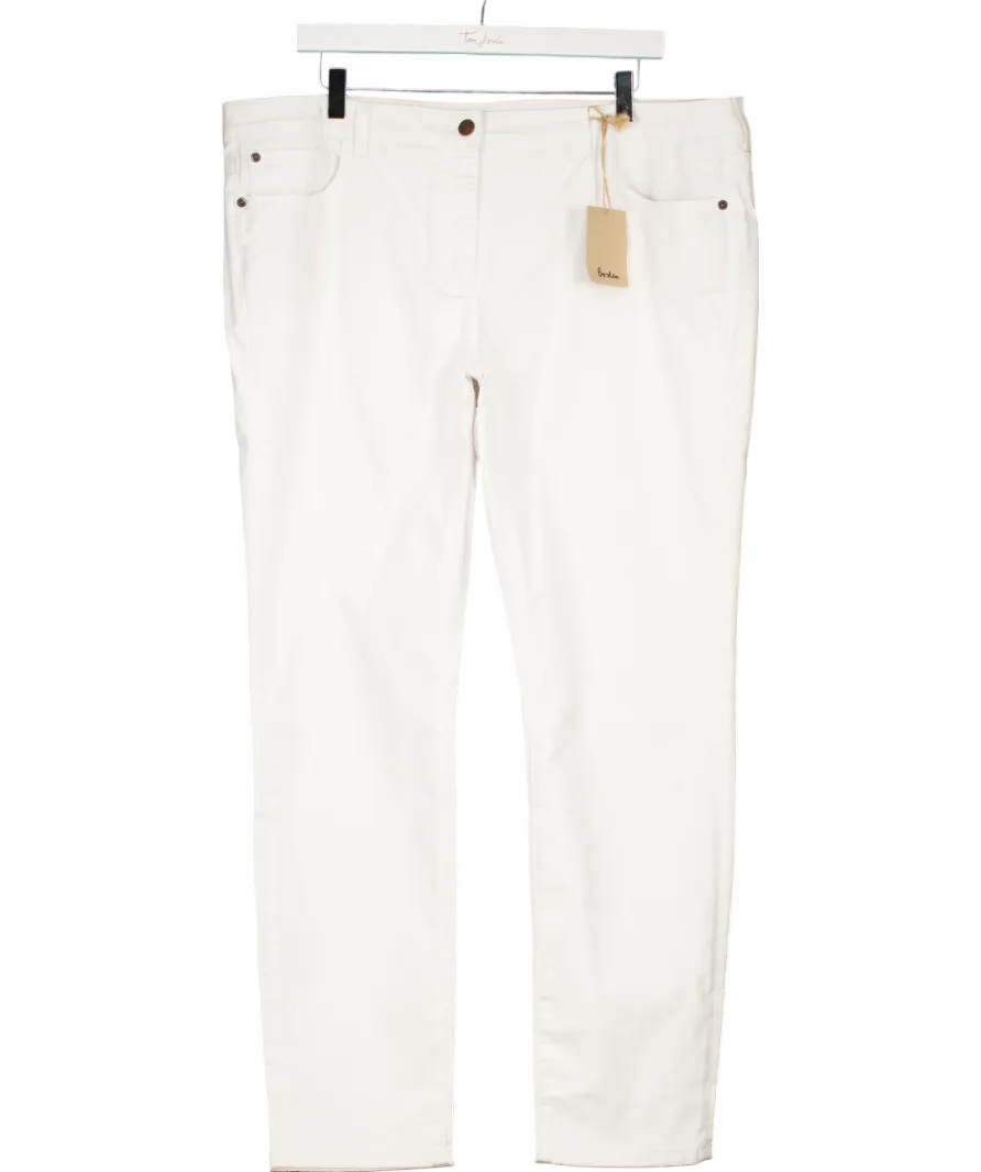 Boden White Skinny Jeans UK 20