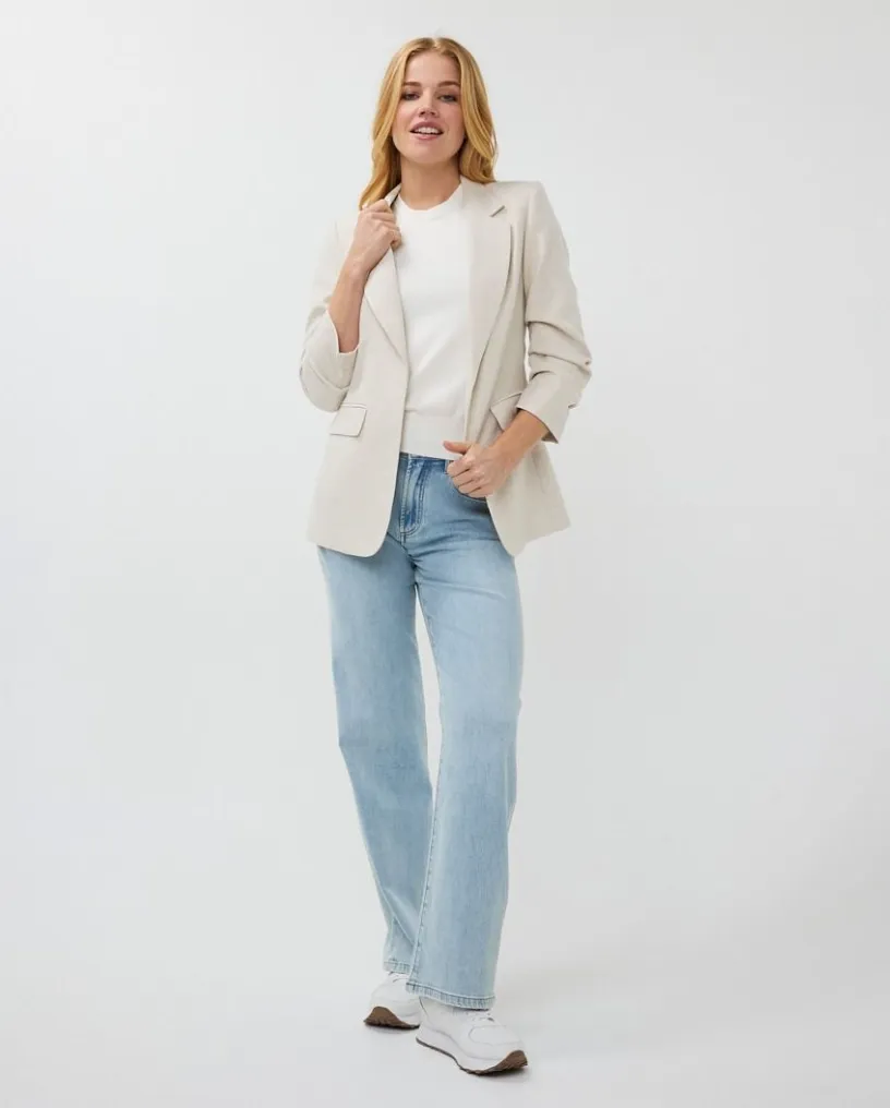 Breezy Linen Blazer