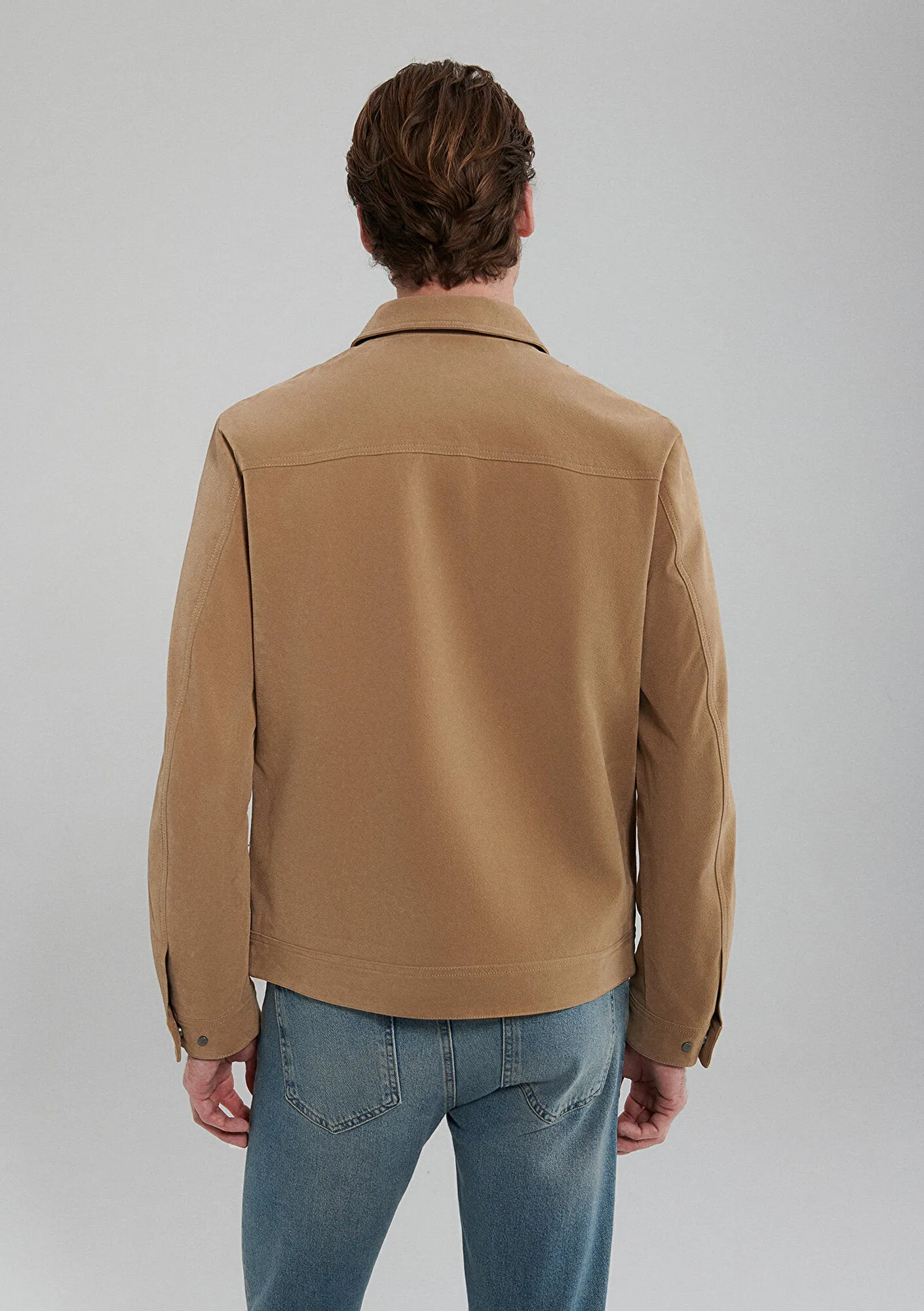 Brown Biker Jacket