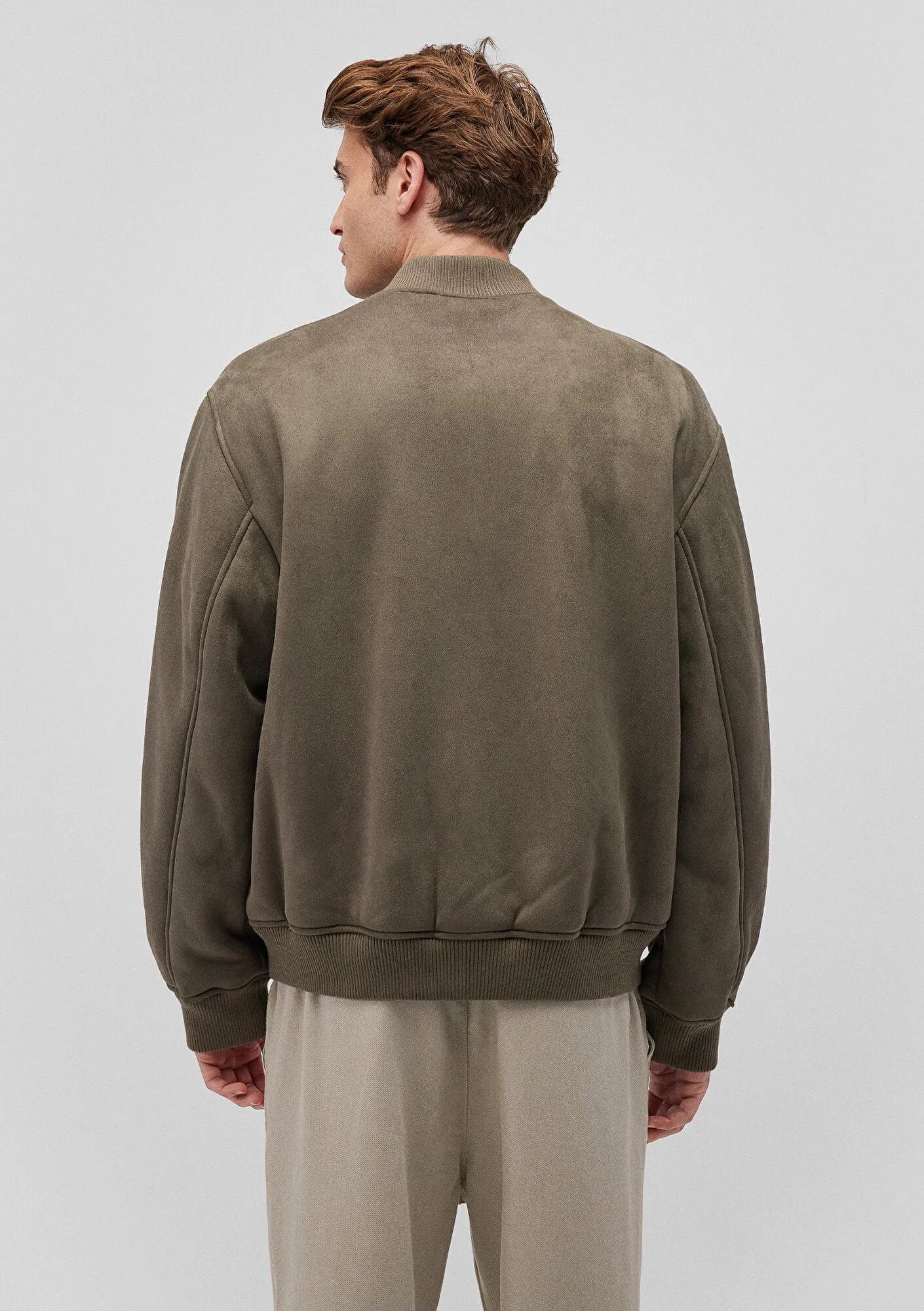 Brown Faux Leather Jacket