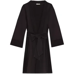 Brushed Cotton Fleece Robe