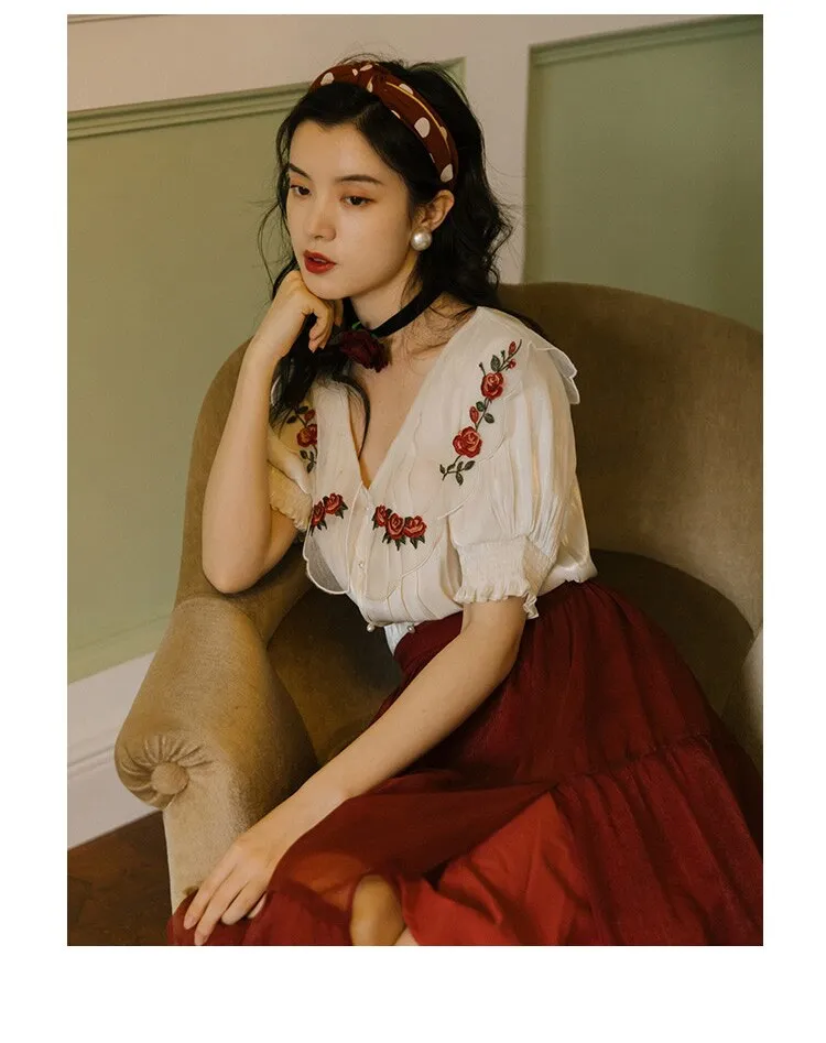 bust skirt suit on restoring ancient