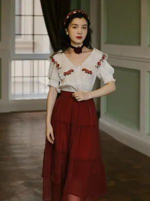bust skirt suit on restoring ancient