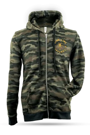 Camo Helo - Full Zip Hoodie