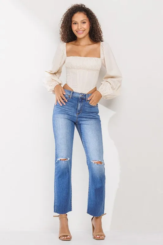 Cara Straight Jeans