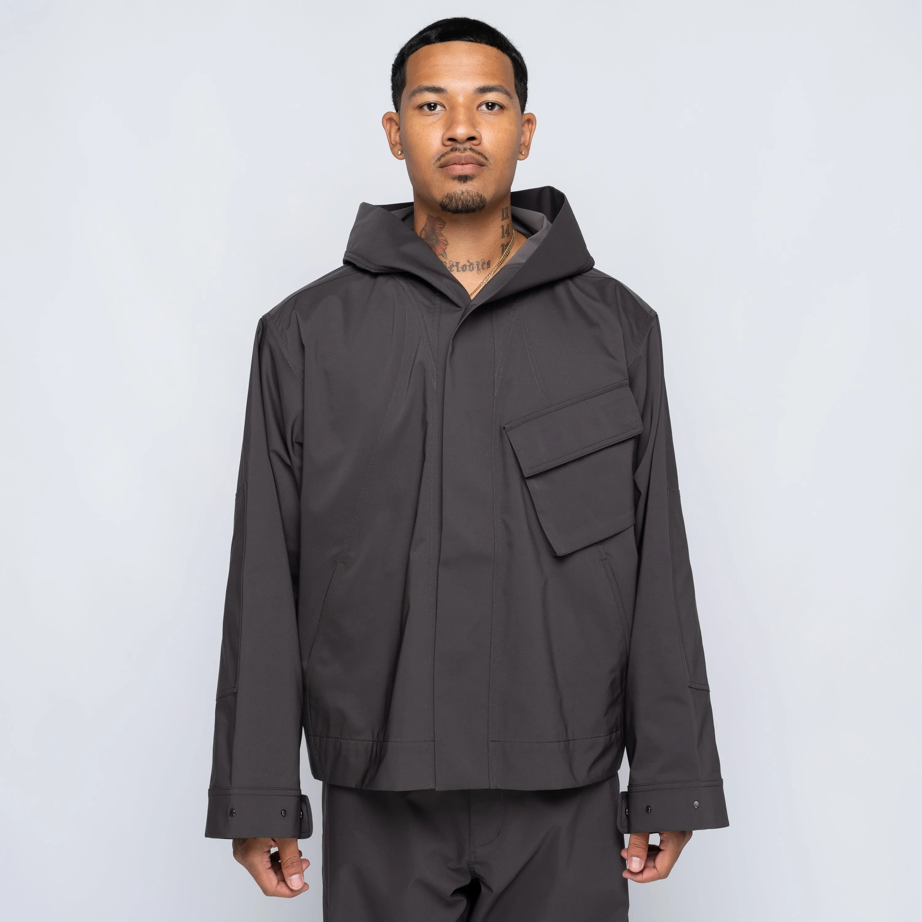 Cargo Pocket Jacket Biotite GZ14308