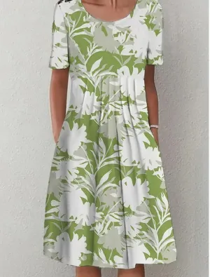 Cecelia - Loose-fitting floral dress