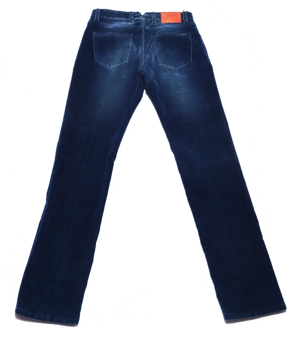 Cesare Attolini Denim Blue Jeans - Slim