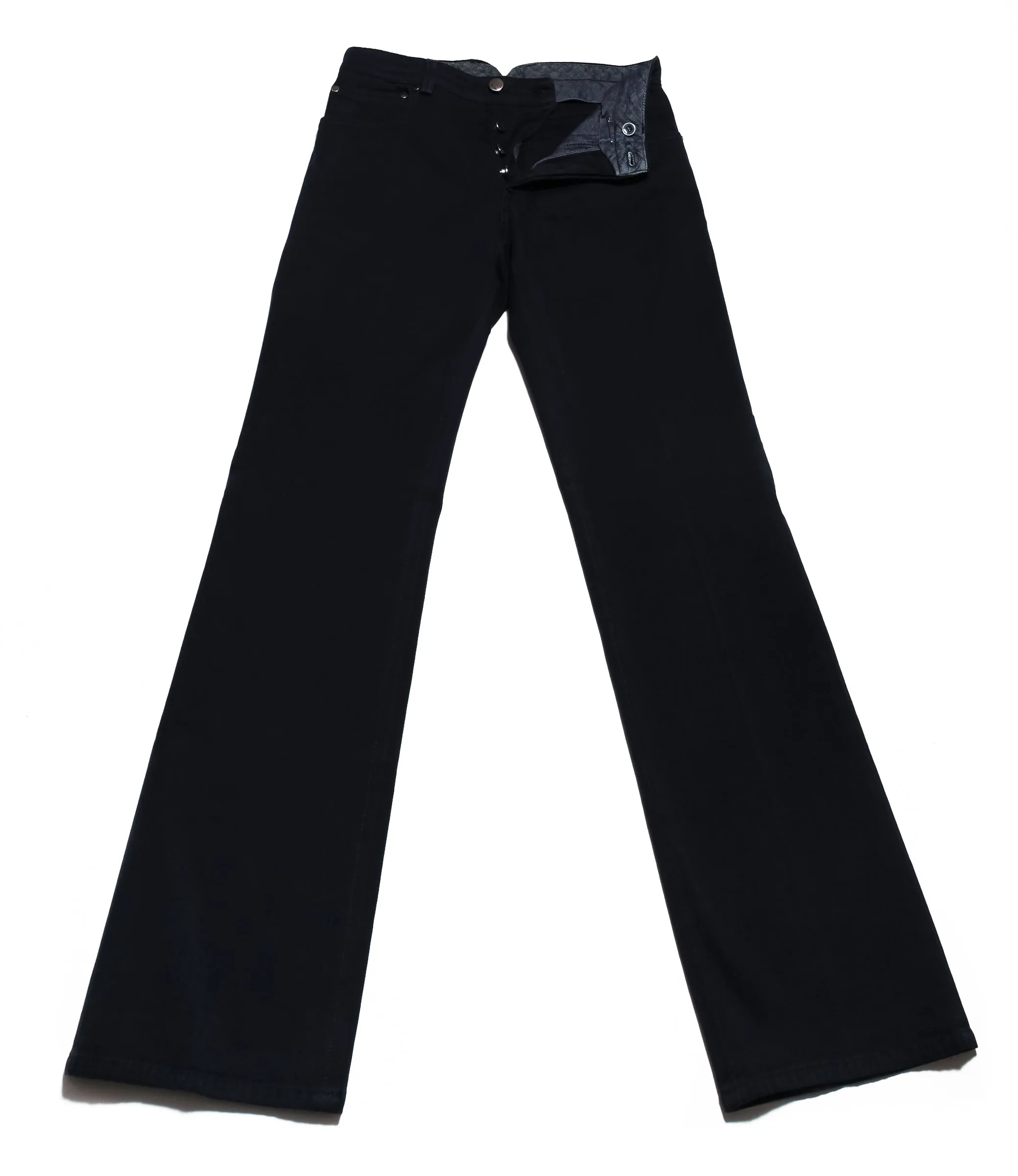 Cesare Attolini Navy Blue Pants