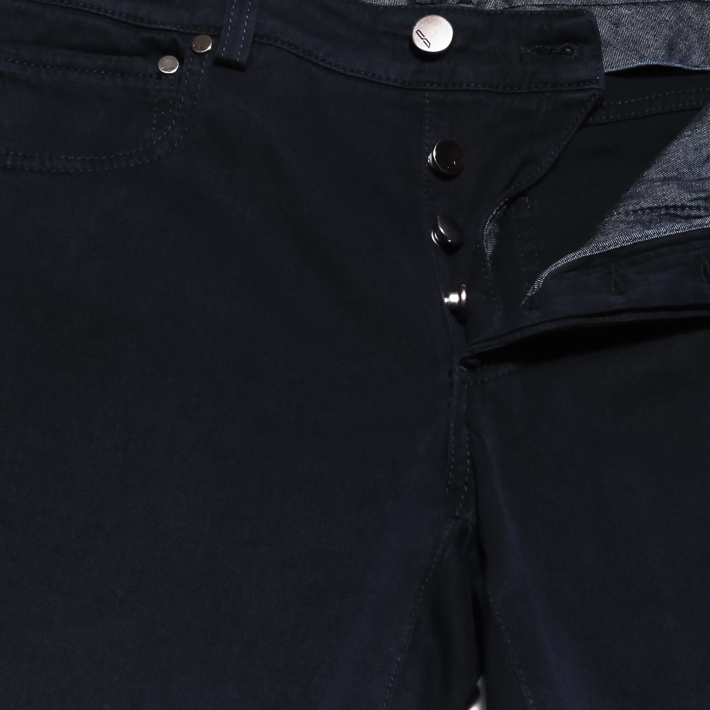 Cesare Attolini Navy Blue Pants