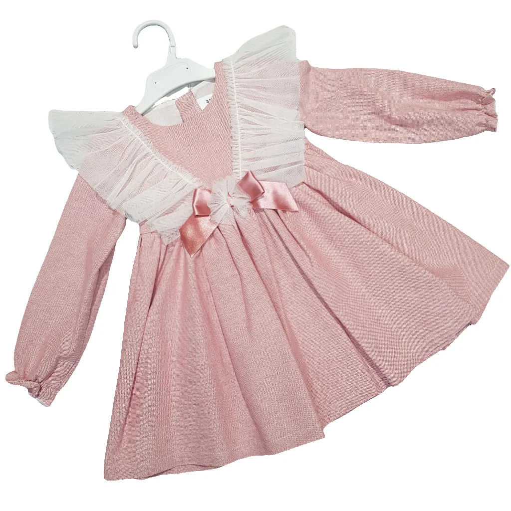 Ceyber Older Girls Dusky Lace Shoulder Dress