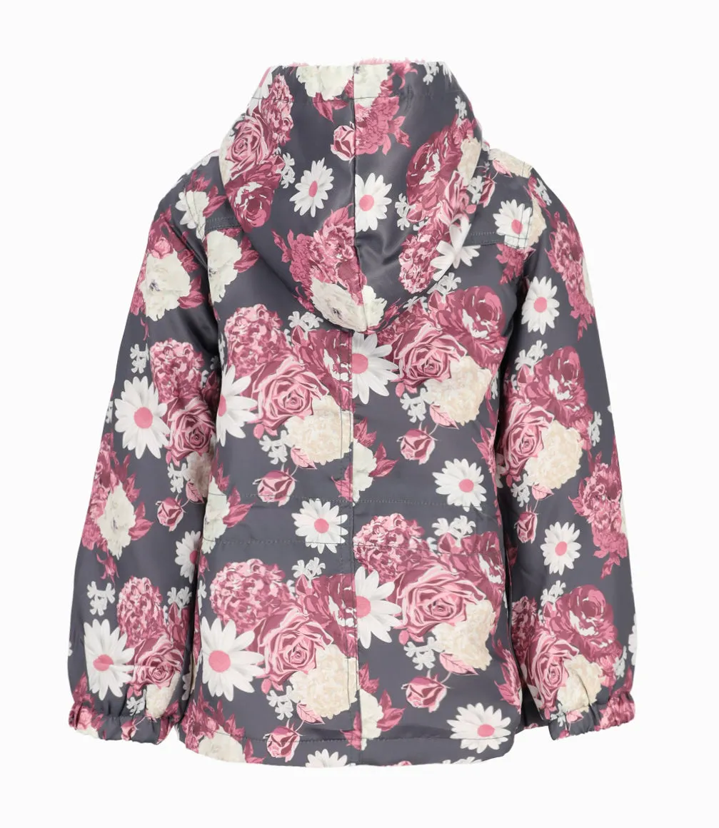 Chaqueta niña floreada
