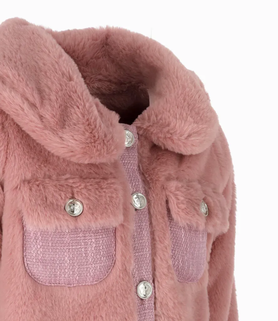 Chaqueta niña sherpa