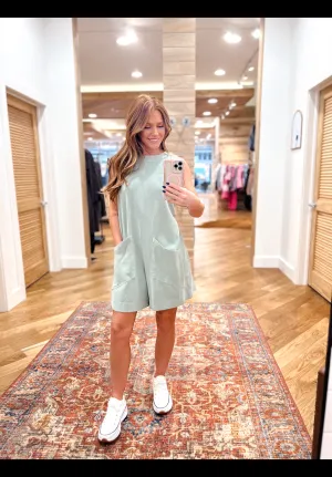 Chill Lounge Sage Romper