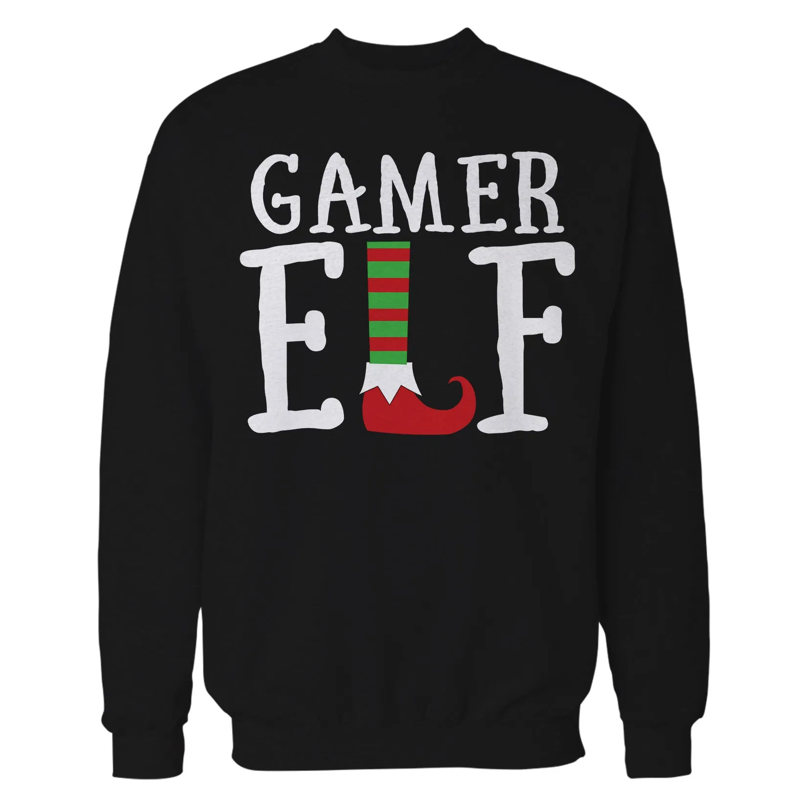 Christmas Elf Squad Gamer Meme Cute Funny Matching Family Unisex Sweatshirt