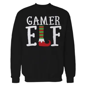 Christmas Elf Squad Gamer Meme Cute Funny Matching Family Unisex Sweatshirt