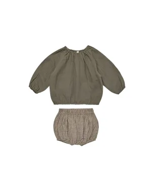 Cinch Long Sleeve Tee   Bloomer | Forest