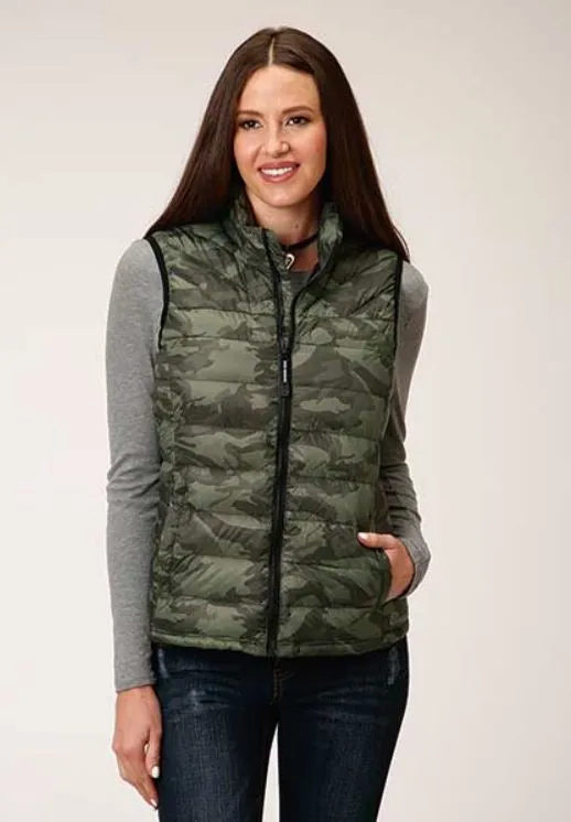 CL03-098-0685-6134 Womens Parachute Camo Down Filled