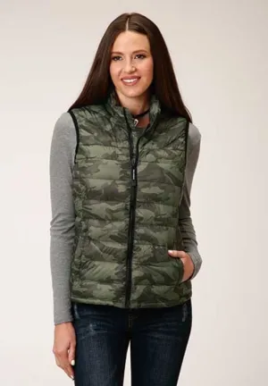 CL03-098-0685-6134 Womens Parachute Camo Down Filled