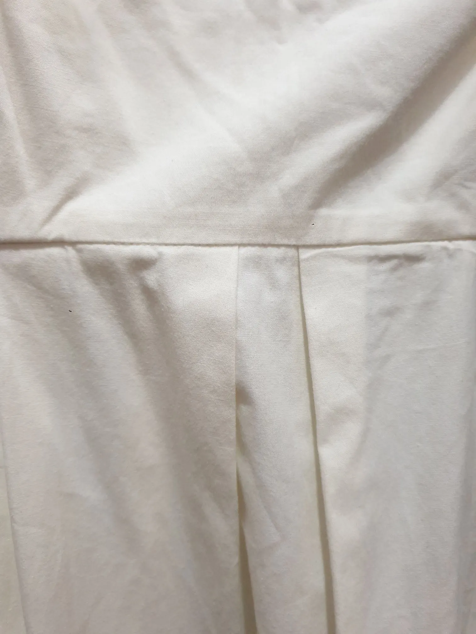 Cue cream cotton dress size 10