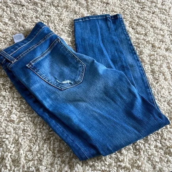 Current/Elliott The Stiletto Skinny Jeans in Niagara Destroy