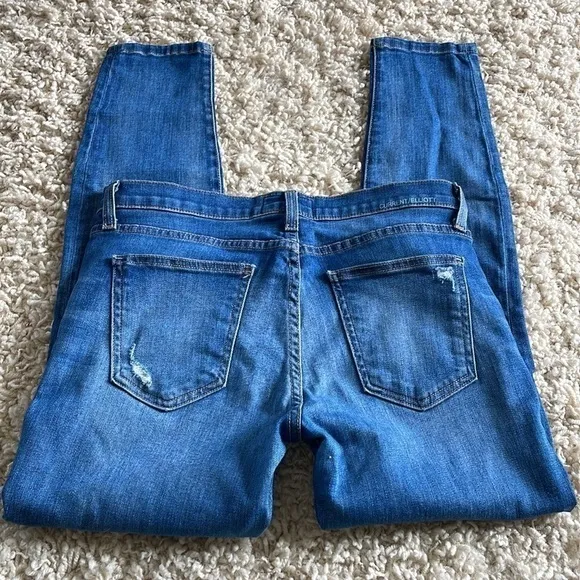 Current/Elliott The Stiletto Skinny Jeans in Niagara Destroy