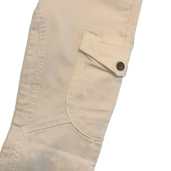 Current/Elliott Womens jeans the skinny cargo white size 23