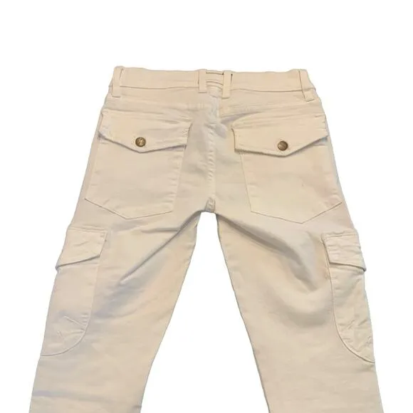 Current/Elliott Womens jeans the skinny cargo white size 23