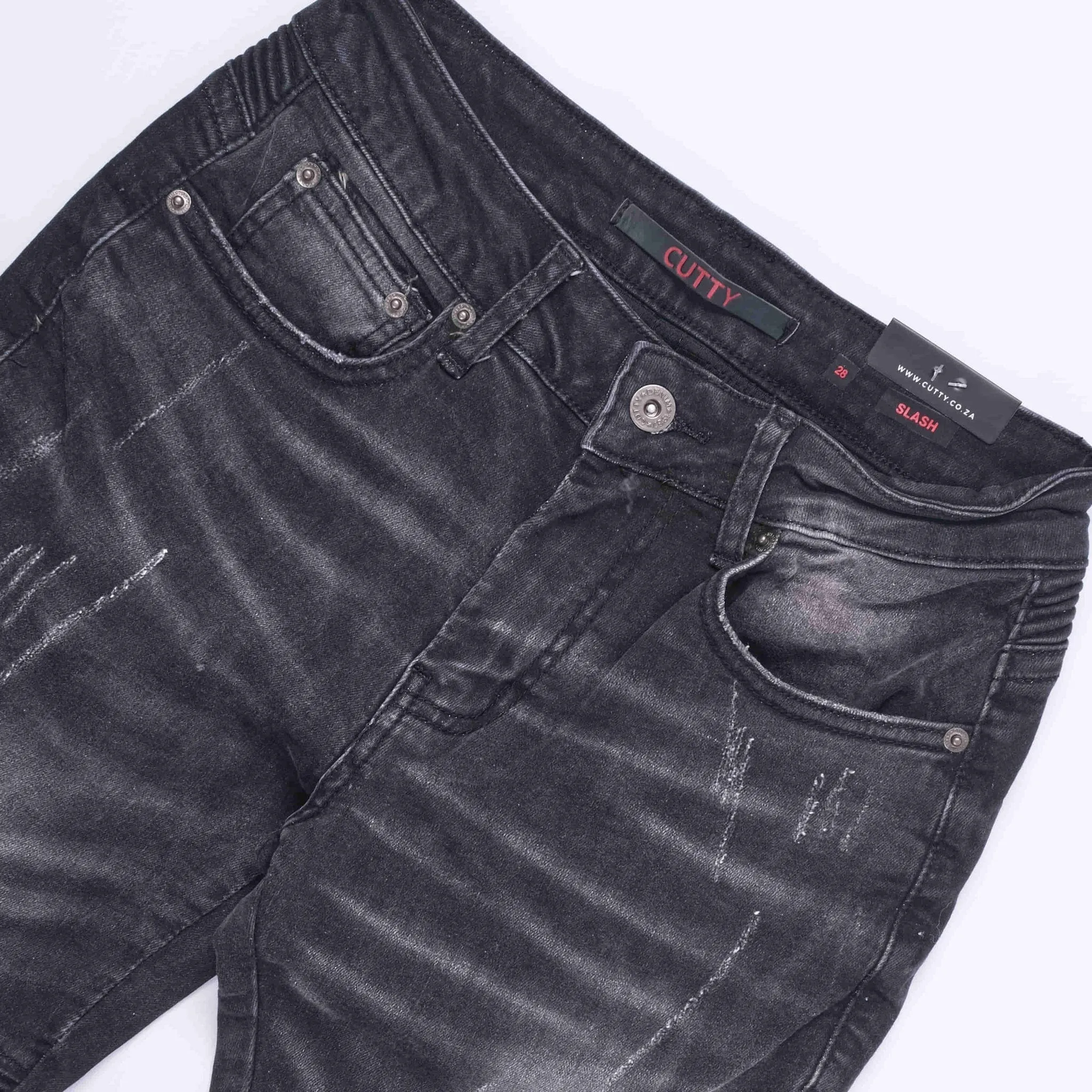 Cutty Diaz Slim Fit Jeans Black
