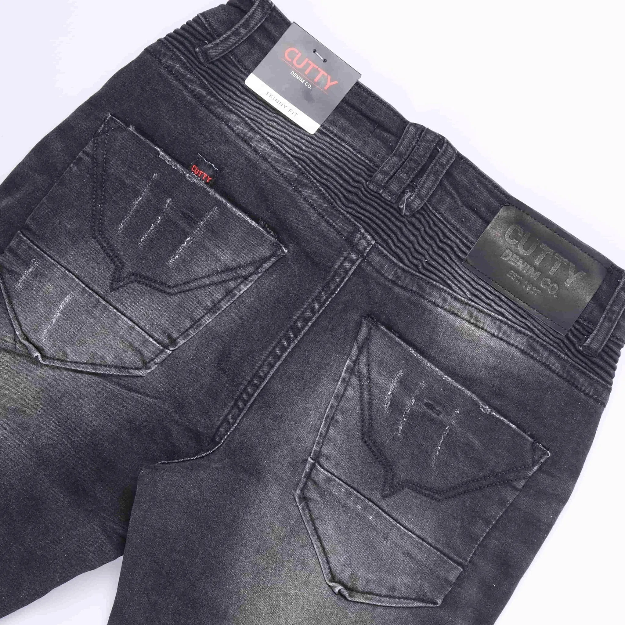 Cutty Diaz Slim Fit Jeans Black