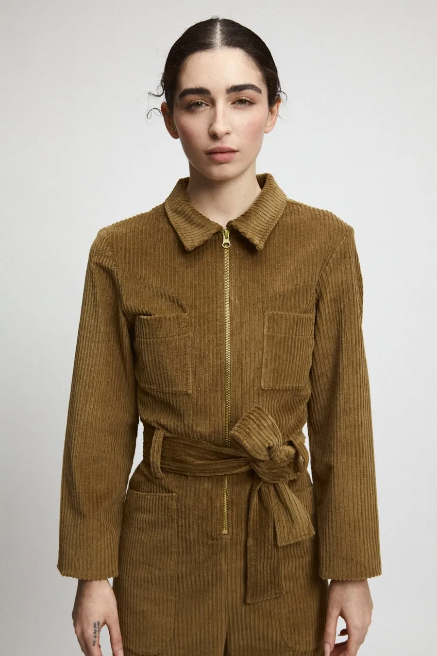Dallas Jumpsuit Khaki