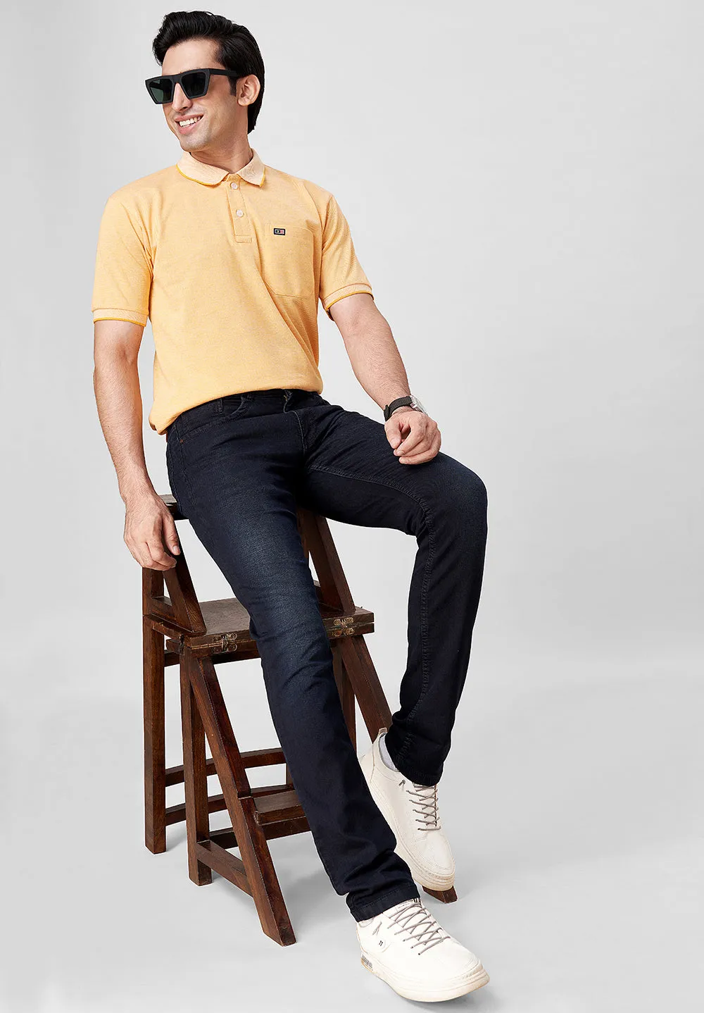 Dark Blue Slim Fit Jeans - D41830