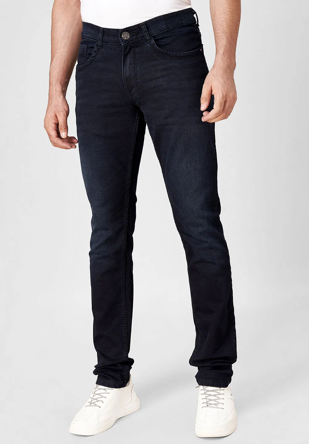 Dark Blue Slim Fit Jeans - D41830