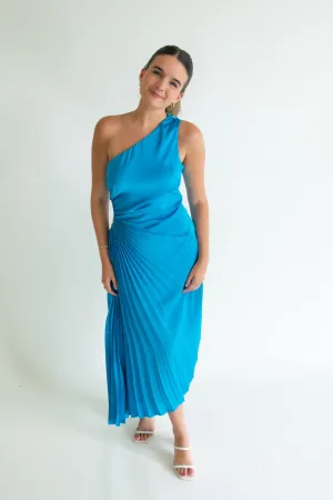 Davie Pleated Maxi Dress