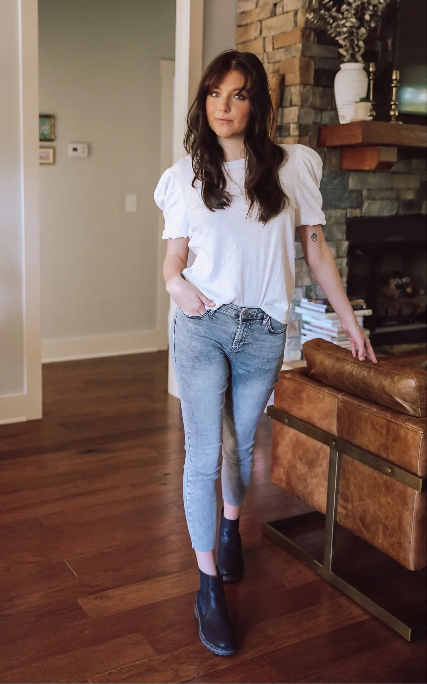 Dear John Gisele Black Washed Jean